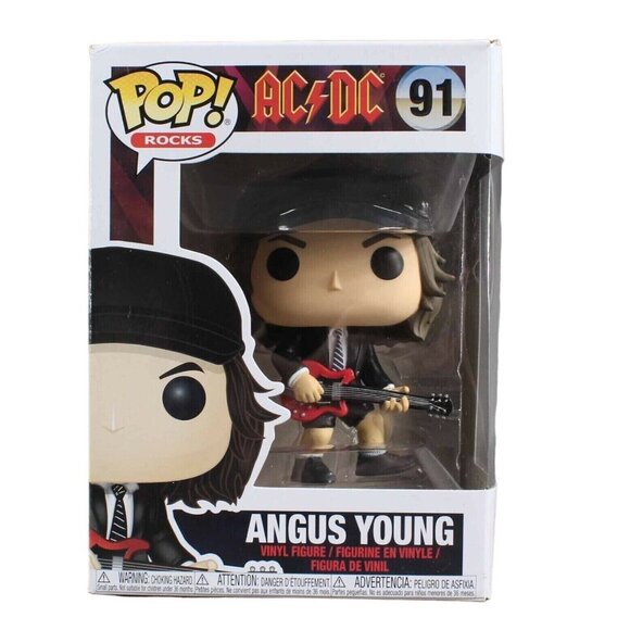 Funko POP Rocks ACDC #91 Angus Young Collectible Vinyl Figure